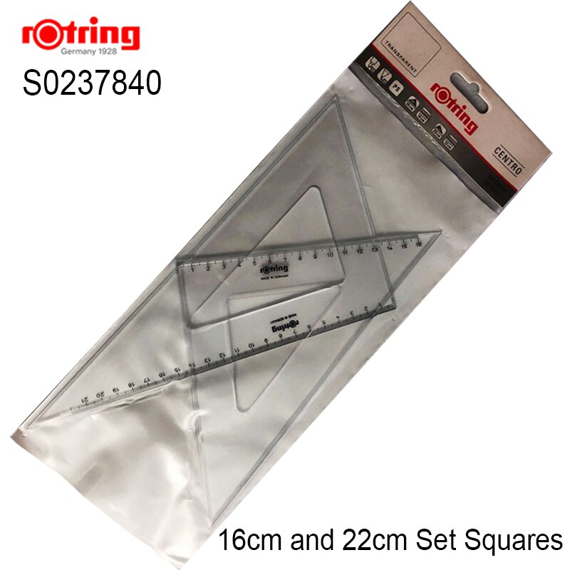 

Набор прозрачных линеек Rotring 2 шт.