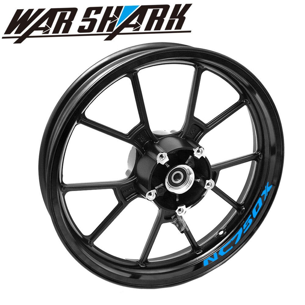 Новые мотоциклетные высококачественные светоотражающие наклейки 3M на обод для Honda NC750 NC750X NC750S