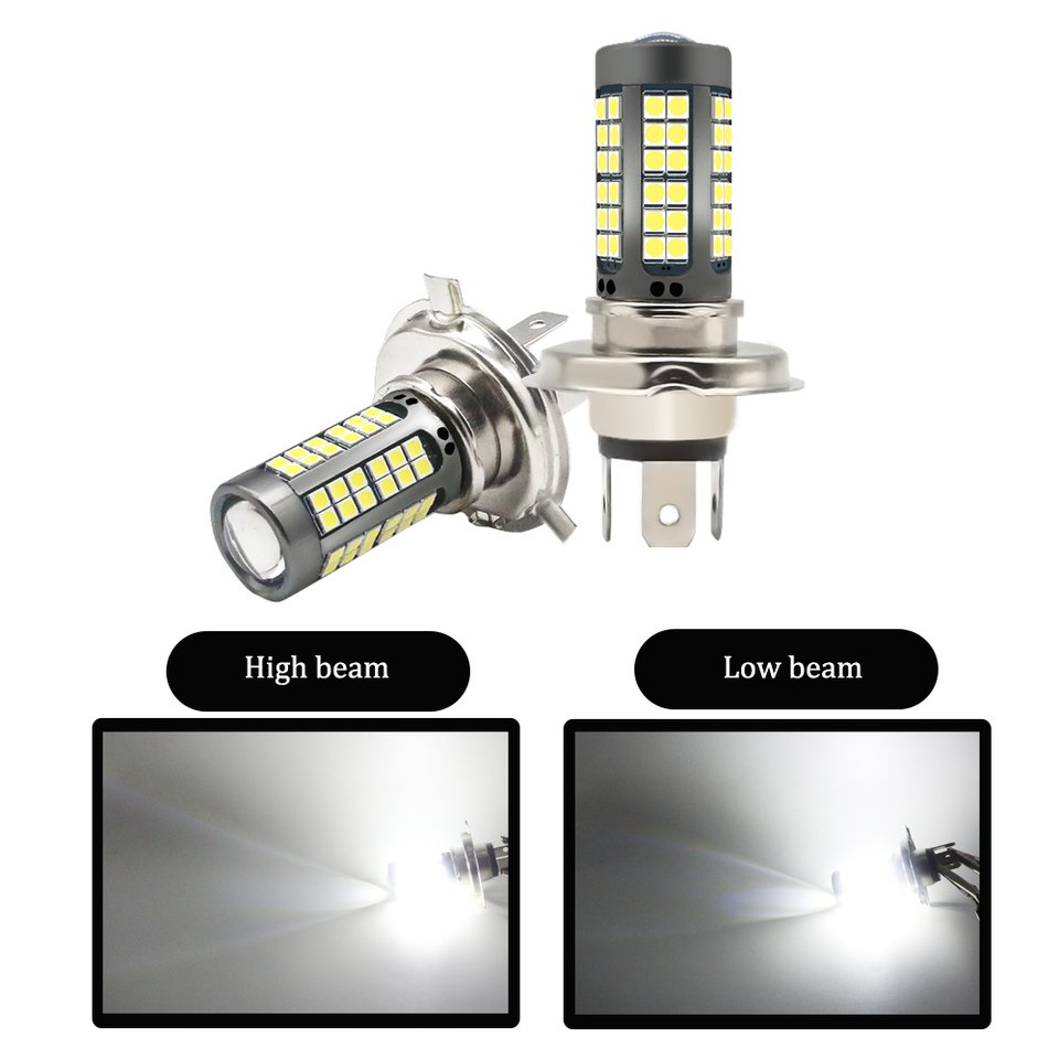 

Подсветка BA20D/H4/P15D 3030 75smd, лампы для мотоциклетных фар, дальний/ближний свет, 1 шт.
