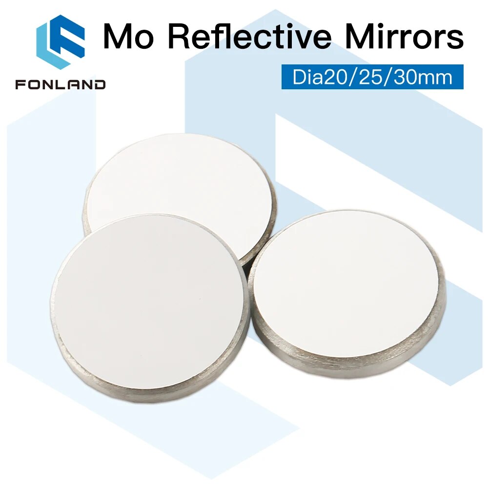 

3 шт. Линзы из молибдена FONLAND для CO2 лазера