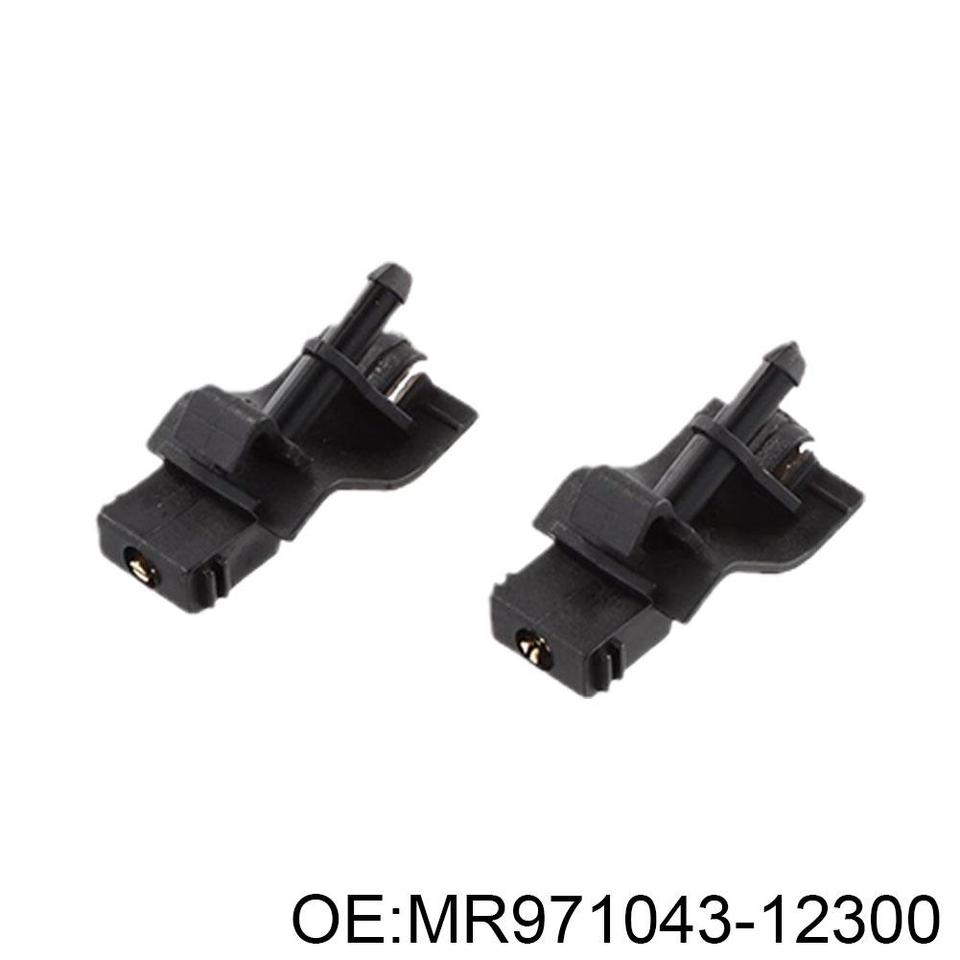 

2 шт., Форсунка для стеклоочистителя для Mitsubishi Outlander 3 GF GG ZJ ZK ZL 12-20 MR971043-12300 U2J7