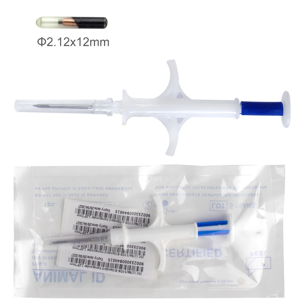 

Микрочипы для животных 5 шт., 134.2 кГц