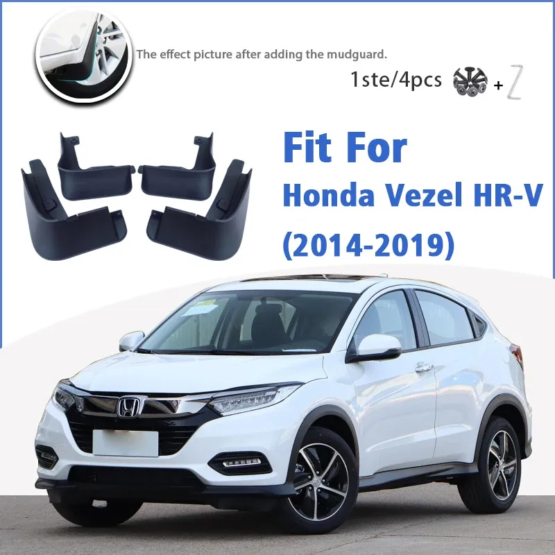 

Для Honda Vezel HR-V 2014 2015 2016 2017 2018 2019 2020 брызговики брызговики крылья брызговики автомобильные аксессуары 4 шт.