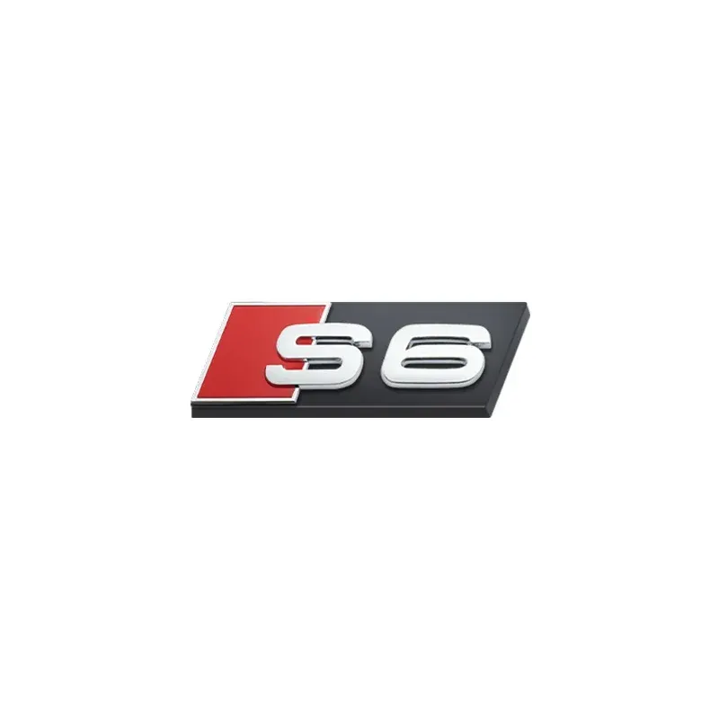 

3D ABS автомобильная передняя решетка, пряжка, эмблема, украшение, аксессуары, значок S для Audi S3 S4 S5 S6 S7 S8, логотип, модификация автостайлинга