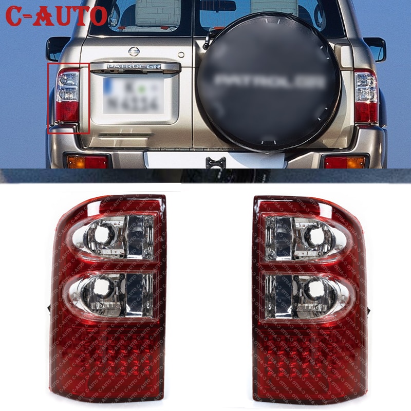 

2 шт., задняя лампа для Nissan патруль Y61 1997-2004