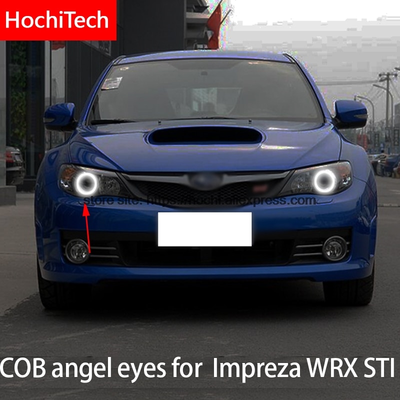

Для Subaru Impreza WRX STI 2007 2008 2009 2010 2011 COB Led дневной свет белый Cob Led Angel Eyes безотказное Ультра яркое кольцо