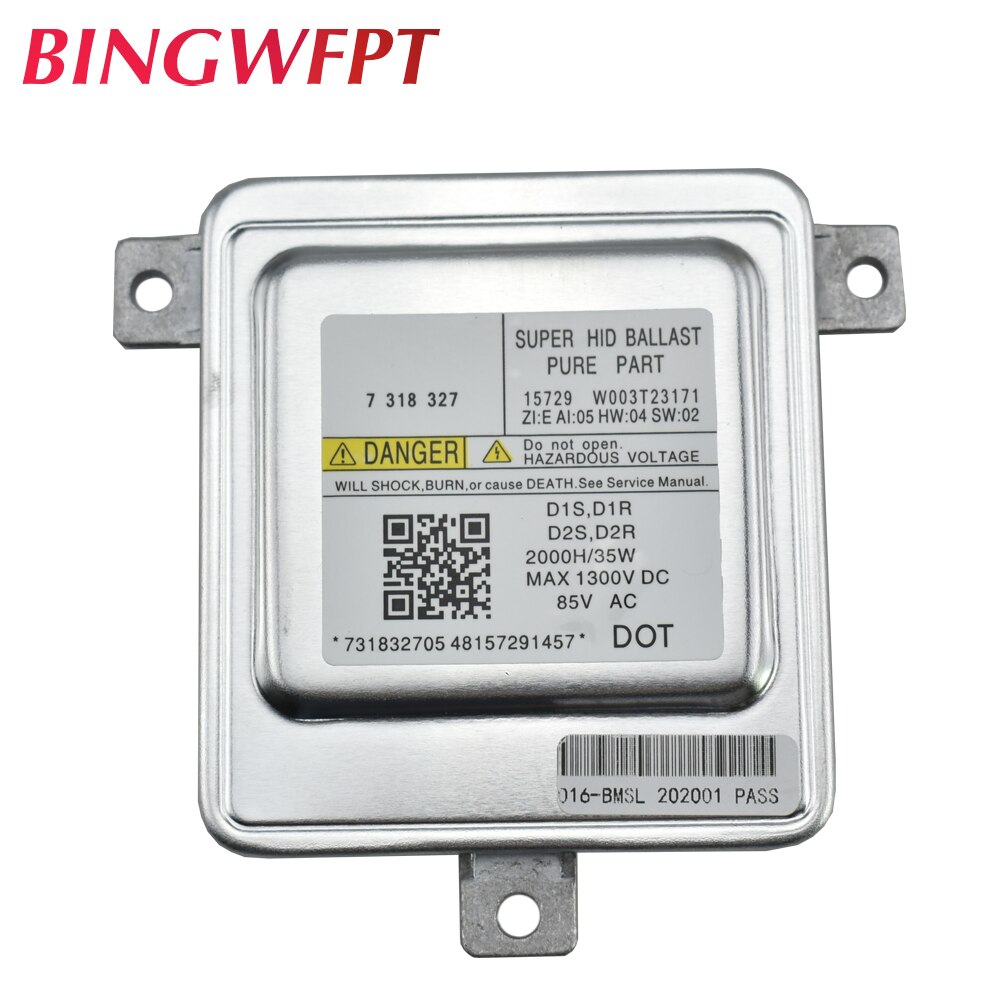 

7318327 Новый балласт D1S D2S D2R для BMW F20 F21 F22 F07 F10 F11 F01 E89 E84 E90 Блок управления ксеноновым освещением 63117318327 W003T23171