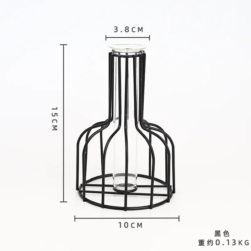 

Золотая железная ваза Nordic Iron
