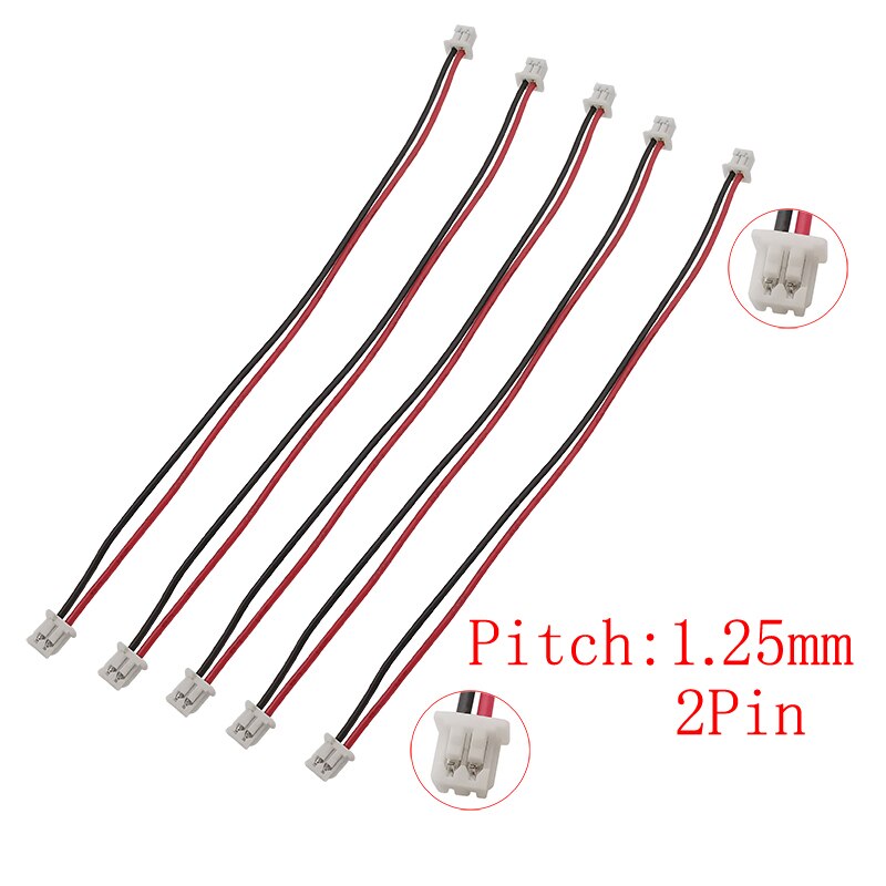 

Разъемы LOCHEUK JST 1.25 2 Pin 10/15/20/30 см