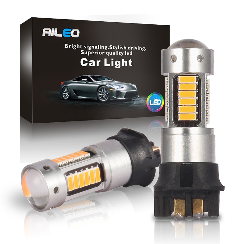 

Лампы AILEO PW24W PWY24W для указателей поворота, 6000 К, 3000 лм, 2 шт.