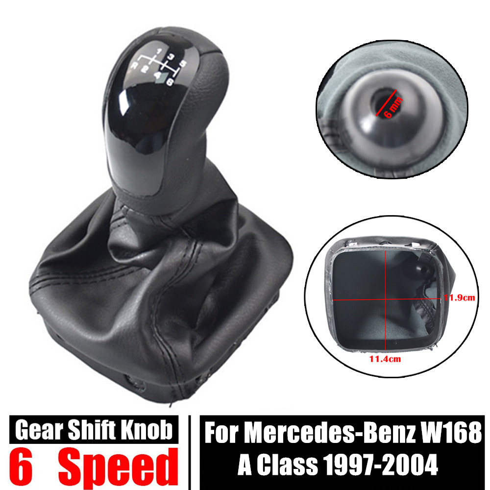 

Для Mercedes Benz A Class W168 1997 1998 1999 2000 2001 2003 2004, ручка переключения передач, уровень, чехол из искусственной кожи