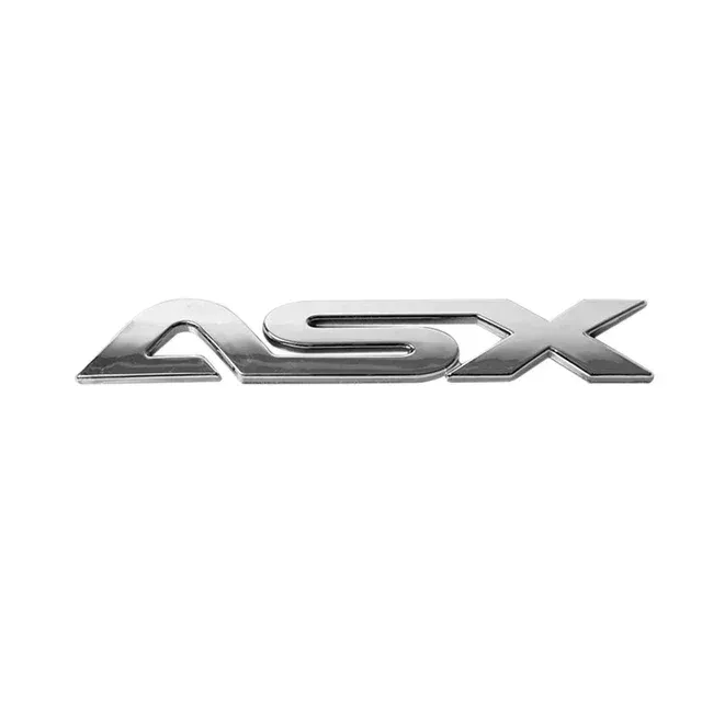 

ABS задний багажник автомобиля, декоративная наклейка с буквами для Mitsubishi ASX, значок с буквами, авто внешние аксессуары
