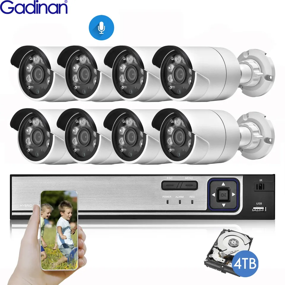 

Gadinan система видеонаблюдения 8CH/4CH