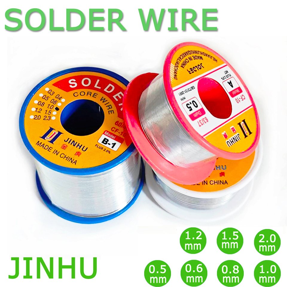 

Припой Jinhu 0.5/0.6/0.8/1.0/1.2/1.5/2.0 мм
