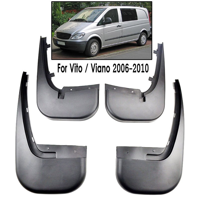 

Для Mercedes Benz V-Class Vito W447 Viano W639 Брызговики V250 Автомобильные Брызговики Vito Брызговики 2006-2019 Metris брызговики