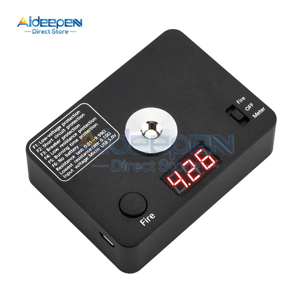 

Aideepen 521 TAB Mini Тестер сопротивления