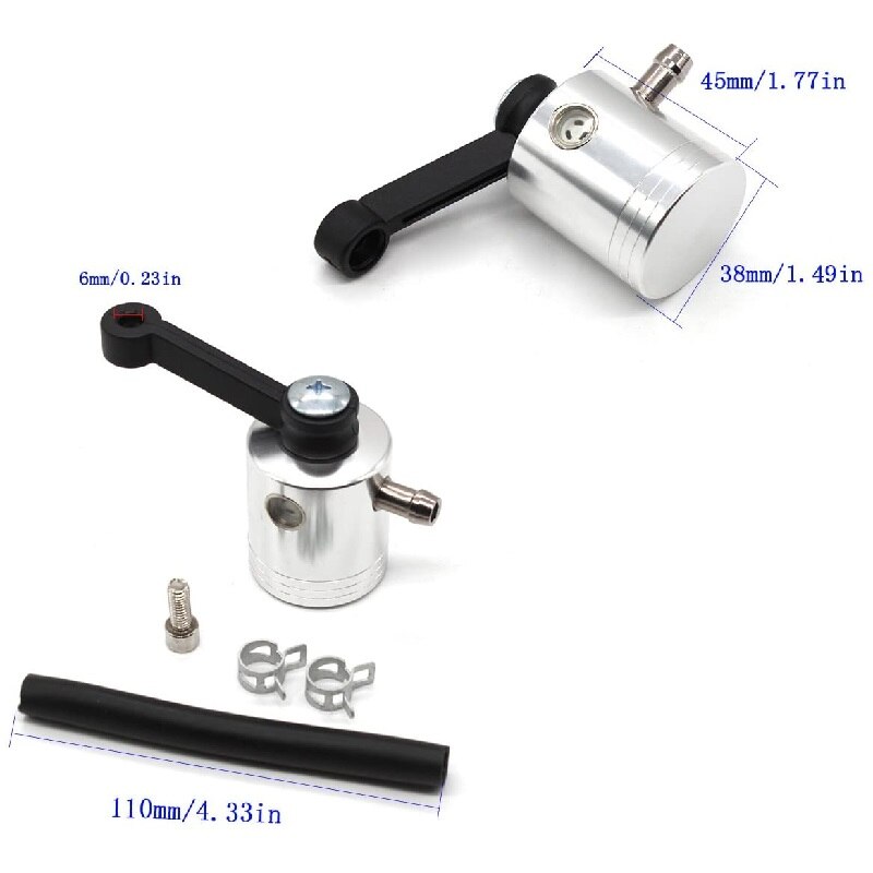 

Запчасти для мотоциклов, модифицированный Алюминиевый Масляный горшок с ЧПУ, металлический резервуар для жидкости, резервуар для топлива, бак для мотоцикла