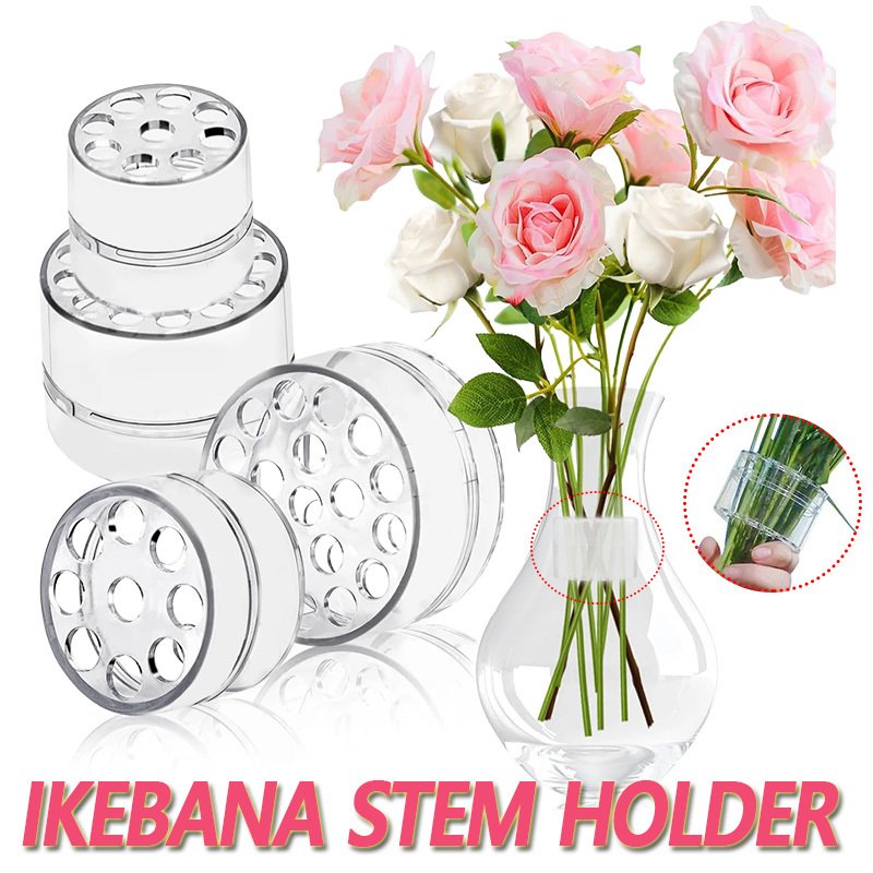 

Спиральный держатель для стеблей Ikebana из пластика