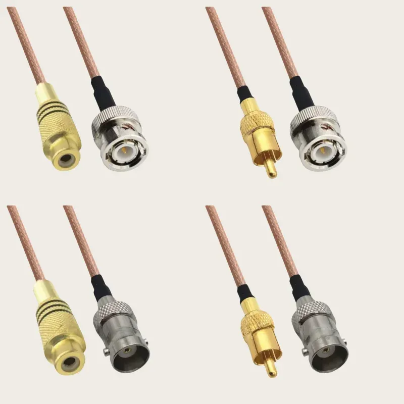 

Кабель RG316 BNC-RCA штекер и гнездо 50 Ом