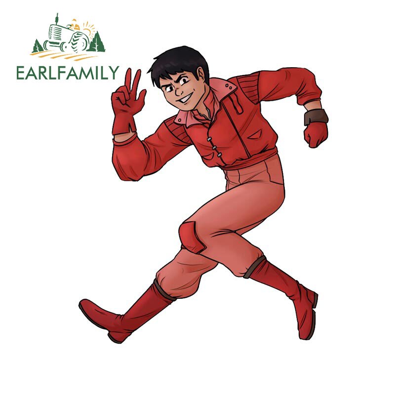 

EARLFAMILY 13 см для автомобиля Akira Junichiro Canada, наклейка для холодильника, индивидуальное украшение для бампера мотоцикла