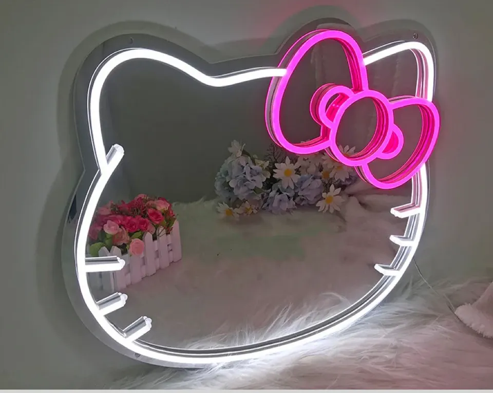 

Hello Kitty неоновое зеркало Keeppley