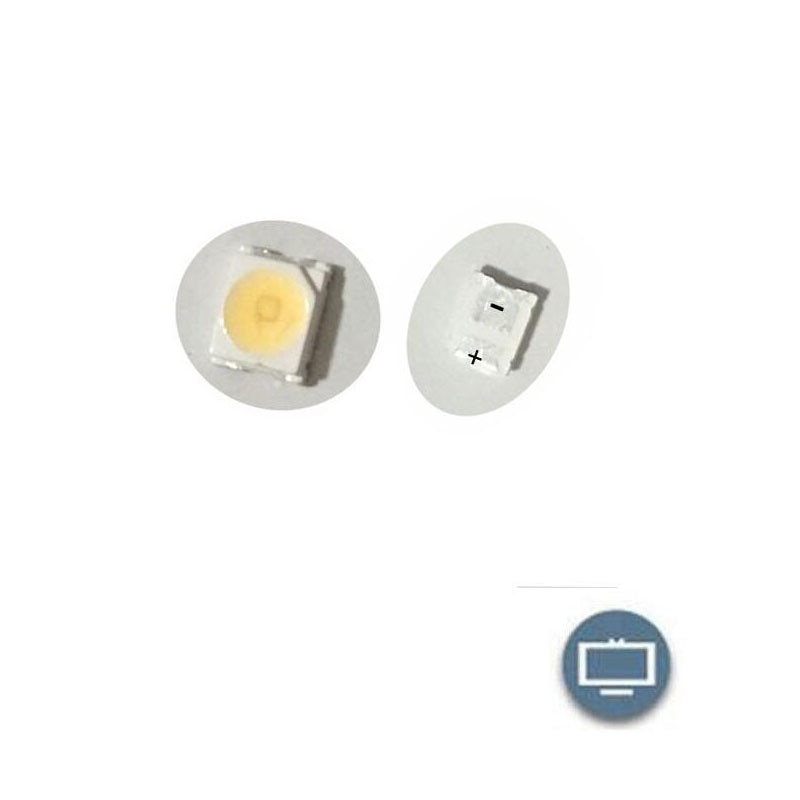 

100 шт. 200 шт. холодный белый 2835 подсветка LED TV SMD 3В 1 Вт 280ма 90-100lm быстрая Авиапочта