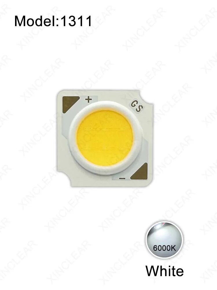 

Светодиодные лампы XIANGCLEAR 1311 COB, теплый белый свет