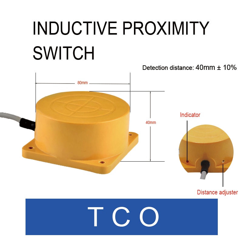 

AUCHTEL индуктивный датчик приближения TCO-3040AB