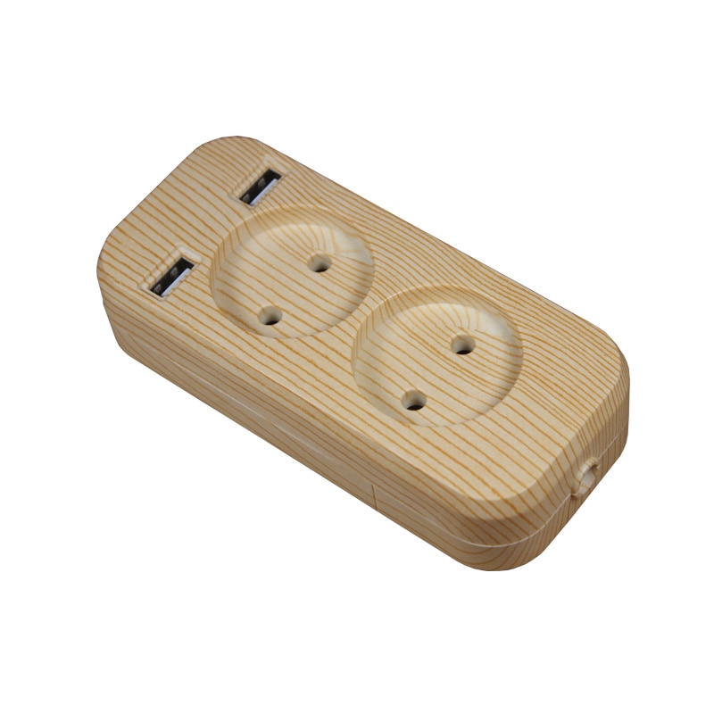 

USB-удлинитель 2 порта 5V2A дерево