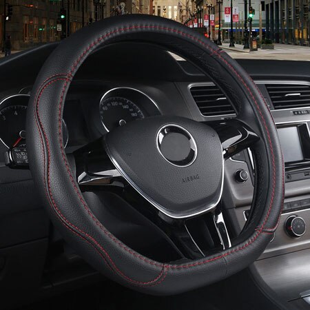 

D-образное Рулевое колесо для Volkswagen VW Jetta / Tiguan / Caddy IV 2015, чехол рулевого колеса автомобиля, 2016, 2017, 2018, 2019, 2020