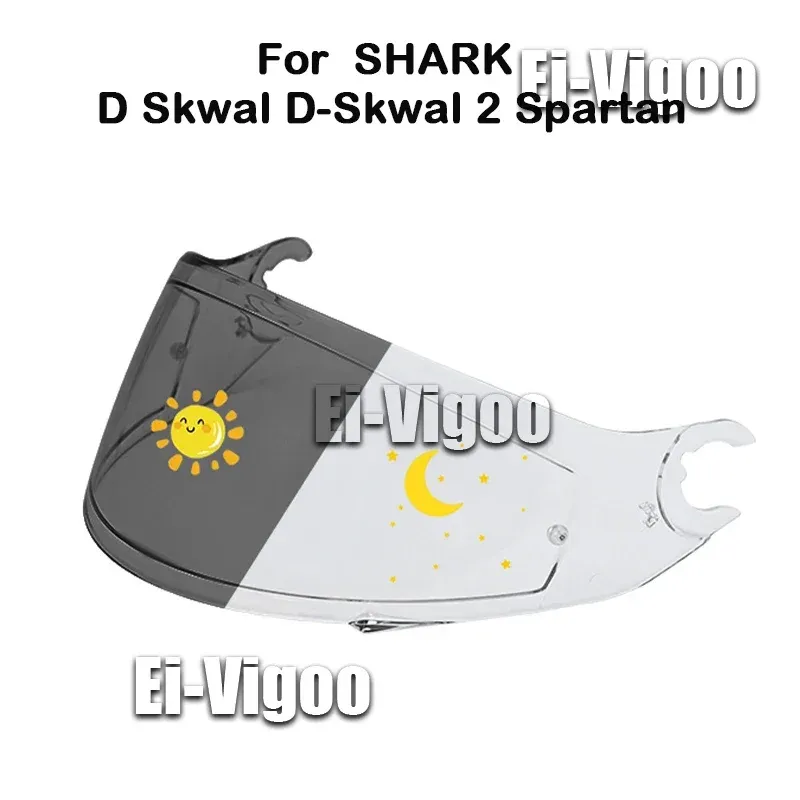 

Фотохромный защитный козырек для акулы D Skwal D-Skwal 2, Спартанский козырек для шлема, полнолицевой защитный козырек, запчасти для гоночного шлема