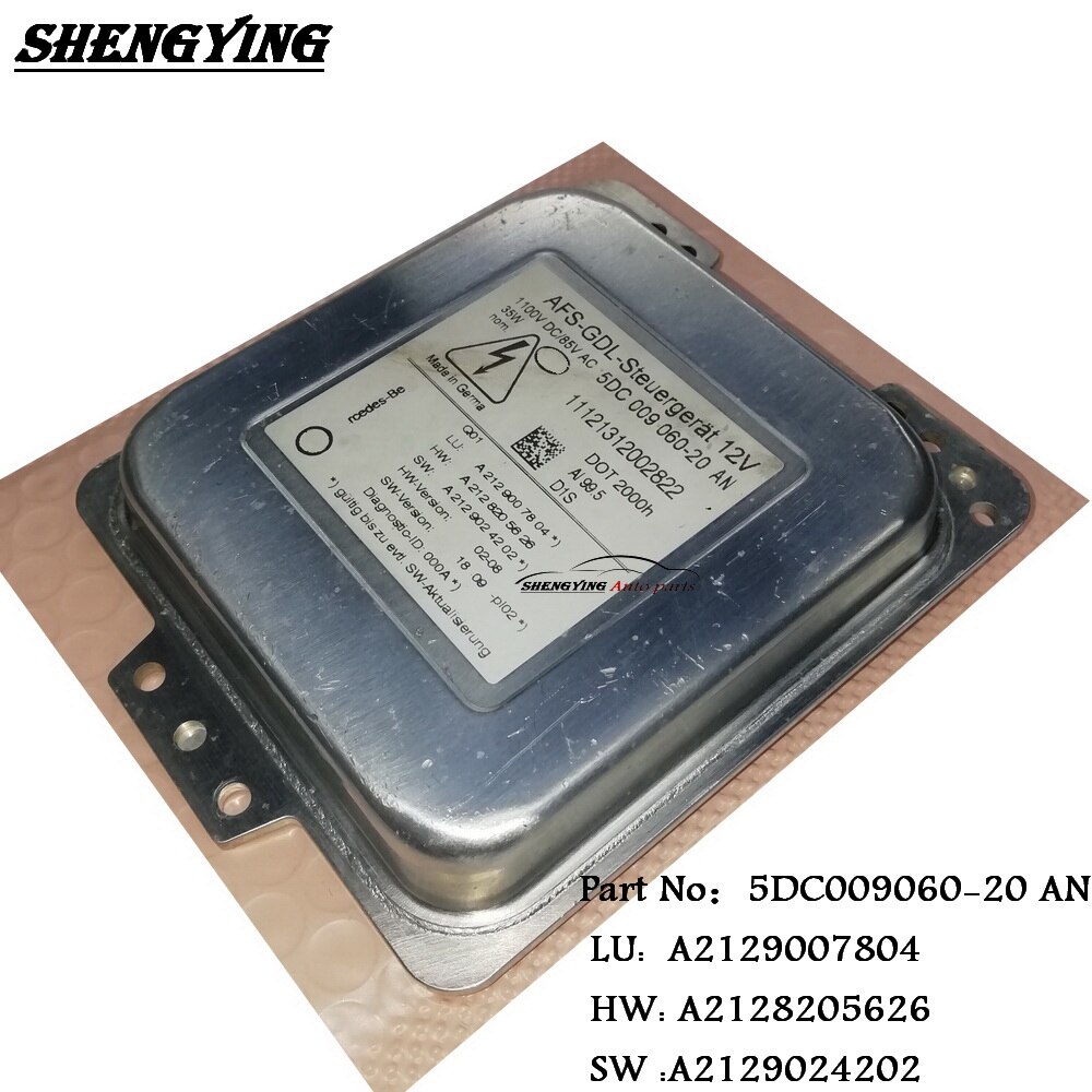 

Оригинальный модуль D1S Xenon AFS GDL для W164 ML W211 E300 A1648704126 A1648701726 A1648208185 A2118705585 A2118709026 A2129007804