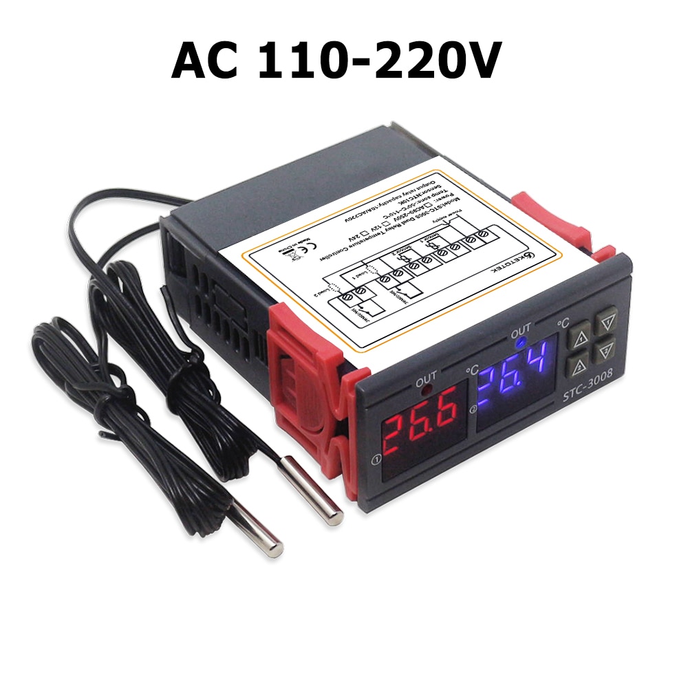 

Терморегулятор KETOTEK STC-3008 STC-1000
