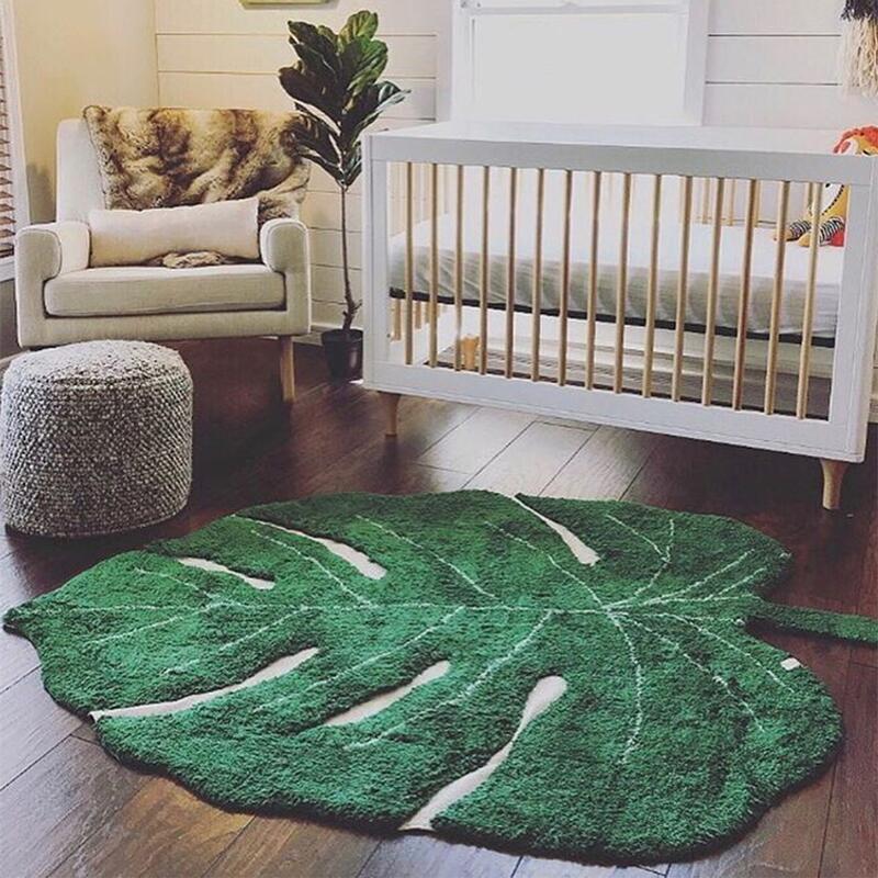 

Детский плюшевый коврик Palm Tree Leaf Shape