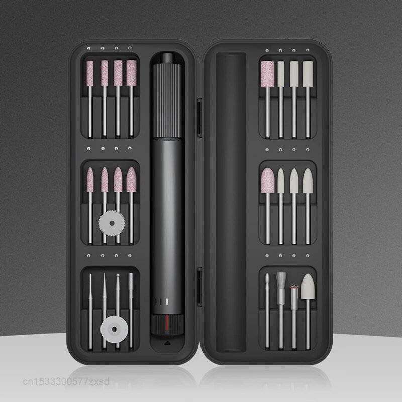 

Мини-дрель Xiaomi DUKA ATuMan, электрическая ручка для резьбы, с переменной скоростью, набор роторных инструментов, шлифовальный станок, микророторный инструмент, Нефритовая Резьбовая дрель