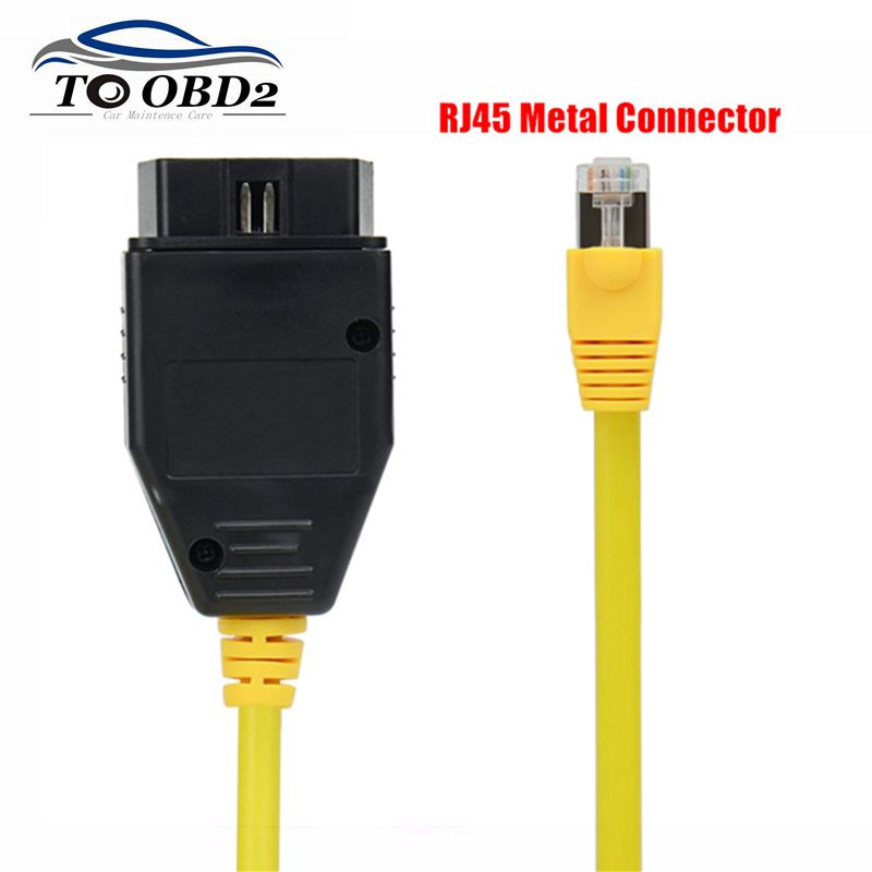 

Для BMW ENET кабель для передачи данных Ethernet к интерфейсу OBD2 кабель RJ45 16-контактный разъем 3,23,4 V50.3 кодирование данных ICOM для bmw