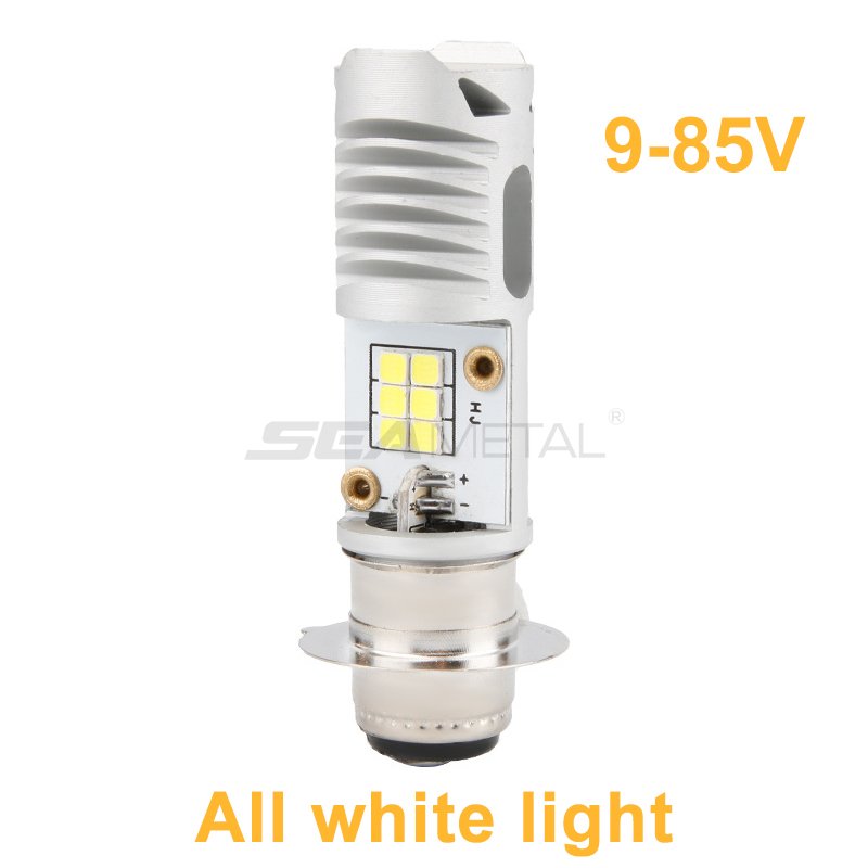 

BLALION Супер яркие 9-85 В 5200LM двухцветные лампы для фар T19 P15D COB светодиодные фары для мотоцикла H6 скутер мотоцикл фара