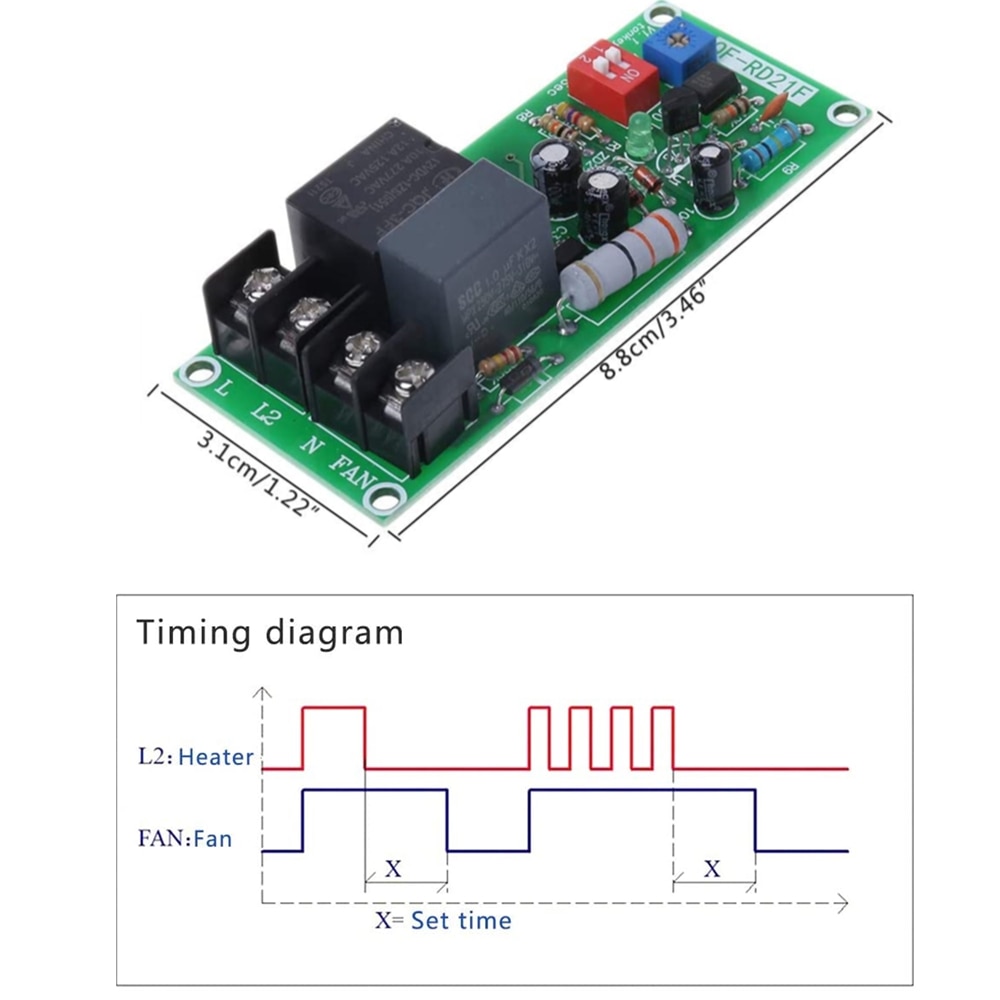 

Релейный модуль таймера Interest Maker Adjustable Timer Control Relay Module
