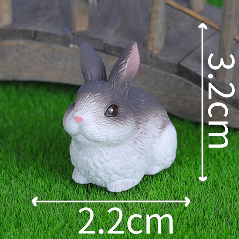 

Миниатюрная фигурка кролика из канифоли SHIDWJ