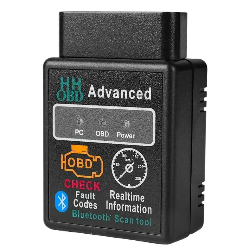 

Автомобильный диагностический сканер OBD2, совместимый с Bluetooth, считыватель кодов Elm327 V1.5, для Android, IOS, Windows