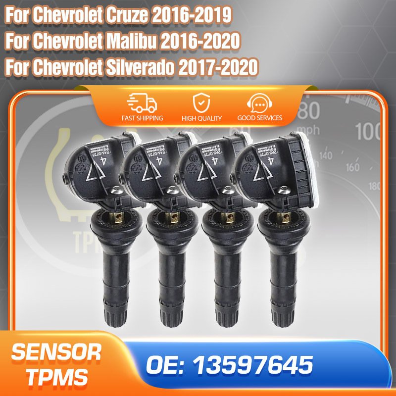 

13597645 Автомобильный датчик TPMS для Chevrolet Cruze 2016-2019 Chevrolet Malibu 2016-2020 Chevy Silverado 2017-2020 Датчик давления в шинах