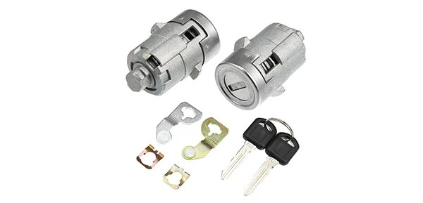 

UXCELL 1 комплект цилиндр дверного замка с 2 ключами 15298924 для Chevrolet Silverado Suburban Tahoe для GMC Sierra Yukon