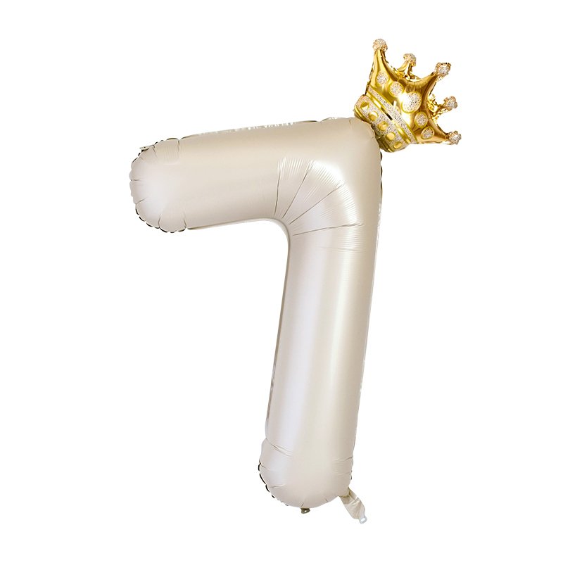 

Фольгированные шары с короной и цифрами, 40 дюймов, 2 шт.
