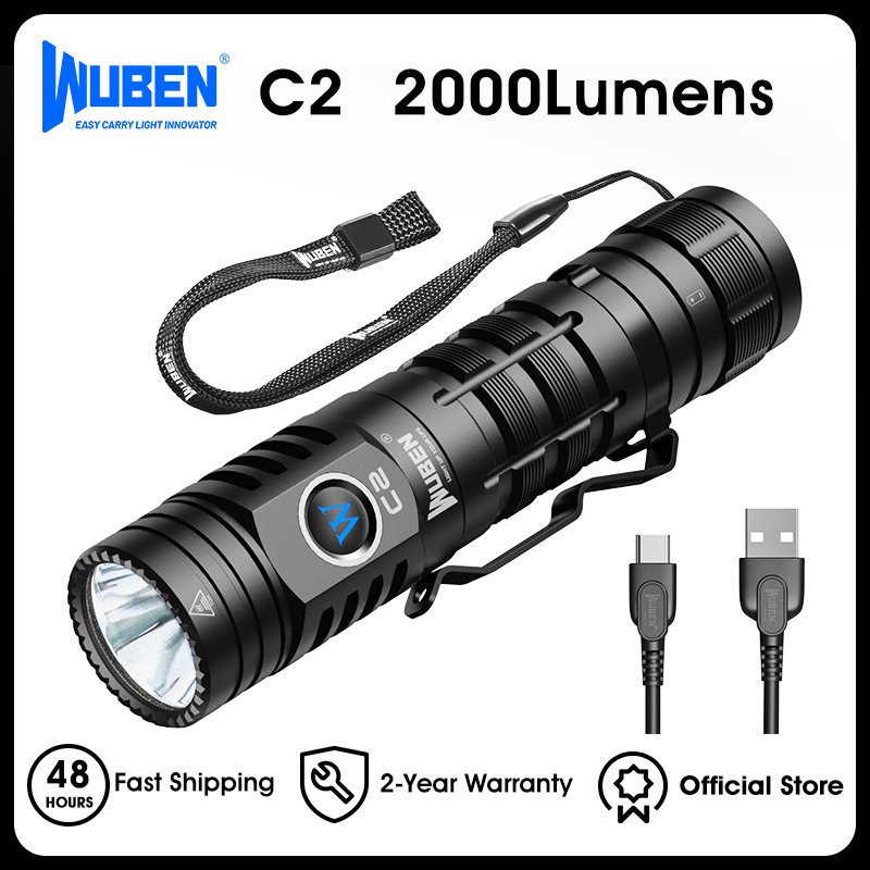 

Фонарик WUBEN C2 USB