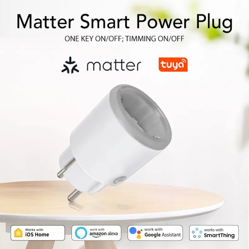 

Умная розетка SZKOSTON Matter 16A
