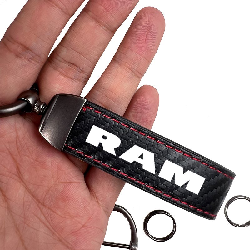 

Брелок для автомобиля из искусственной кожи, кольцо для ключей для Ram ProMaster 2500 3500 4000 5500 1200 1500, двойной H100 фургон