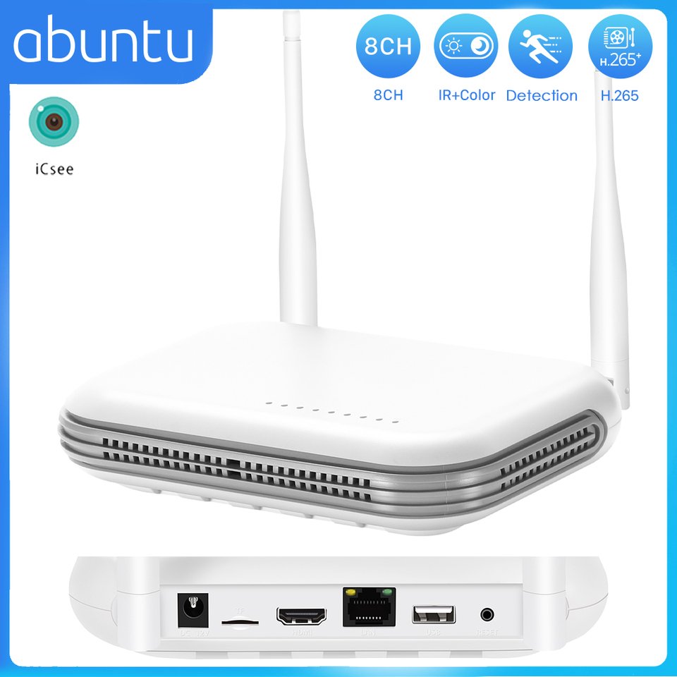 

Abuntu WN1 8-канальный Wi-Fi видеорегистратор