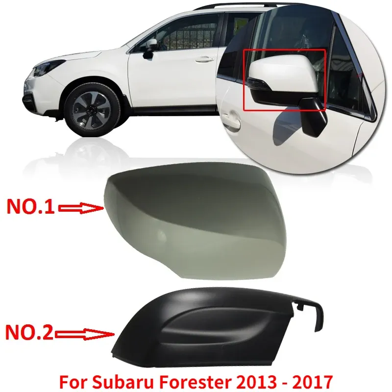 

CAPQX внешняя крышка зеркала заднего вида для Subaru Forester 2013-2017 боковое зеркало заднего вида крышка корпус дом