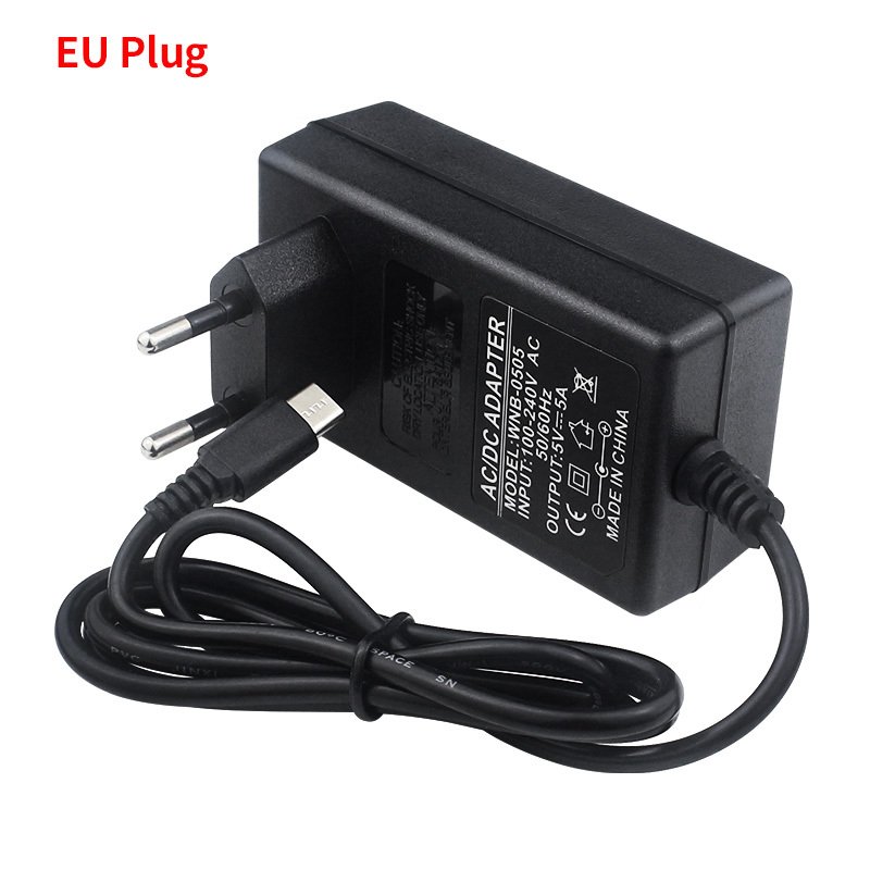 

Адаптер питания Orange Pi 5 В, 5 А, блок питания Type-C для Orange Pi 5 Pro / Max / Ultra / RV2 / 4 А, дополнительное зарядное устройство с вилкой европейского стандарта, США, Великобритании