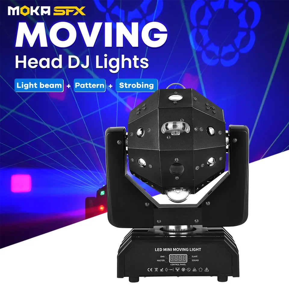 

MOKA SFX 24x3w RGBW Футбольный лазерный светильник